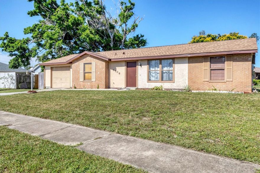 One or more photo(s) has been virtually staged. Welcome to this charming 2-bedroom, 2-bathroom home with a one-car garage, nestled in the established community of Cordova Lakes in West Bradenton. This home features tile and laminate flooring throughout, a spacious layout, and a beautifully updated kitchen with wood cabinetry and granite countertops. Enjoy the freedom of no HOA, no CDD, and no lease restrictions, making this property a great option for first-time buyers or short-term rental investors. Located just minutes from the sugar-sand beaches of Anna Maria Island, and conveniently close to Blake Hospital, restaurants, and shopping. Whether you’re looking for a vacation getaway, investment opportunity, or your next home — this one checks all the boxes!