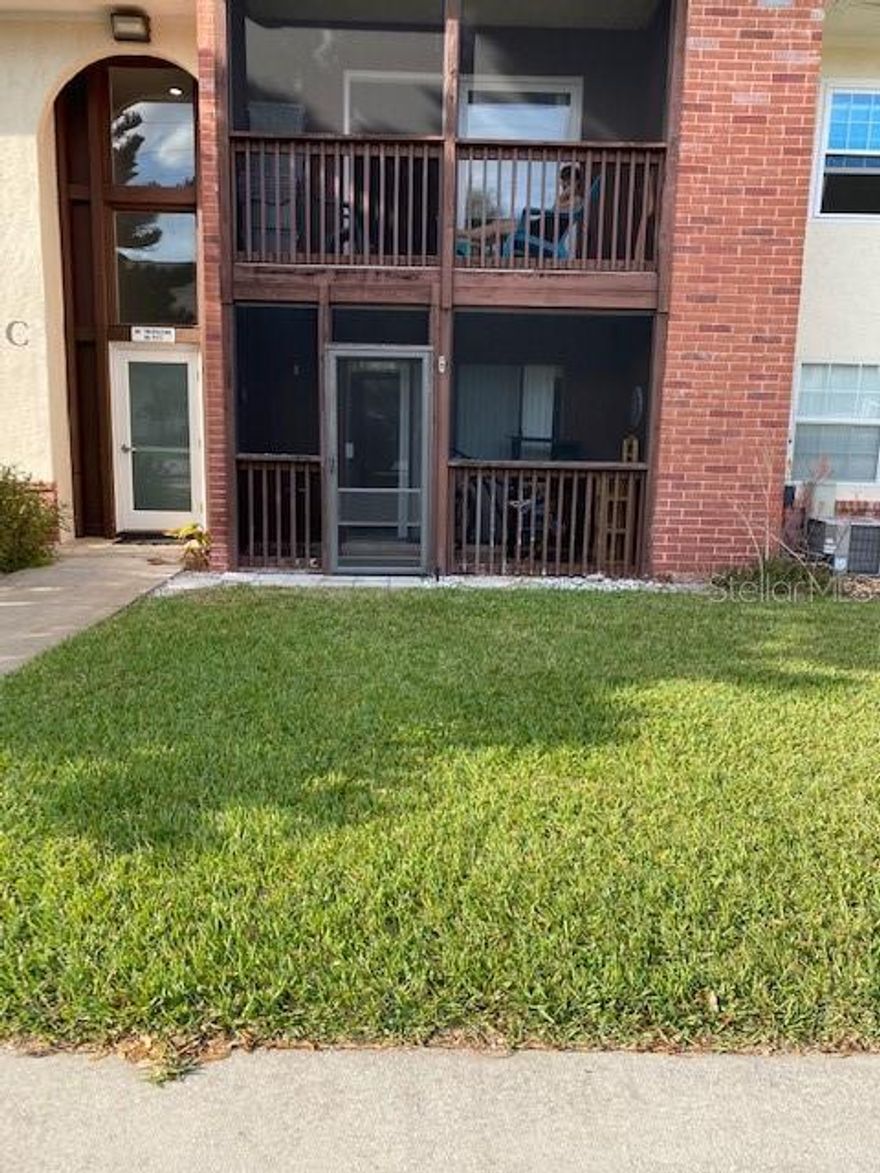 Come play and live by the water.  Lovely pool in a tropical setting. Walk to the beach or the river. This property is perfect for year round living, snow bird or investment. Close to walking trails,nature park, fishing.
Hop on your golf cart for a day at Flagler Avenue or JB's  AC is 1 1/2 years old,new roof on Building C. ;LocationDescription: Condo ;Water: City