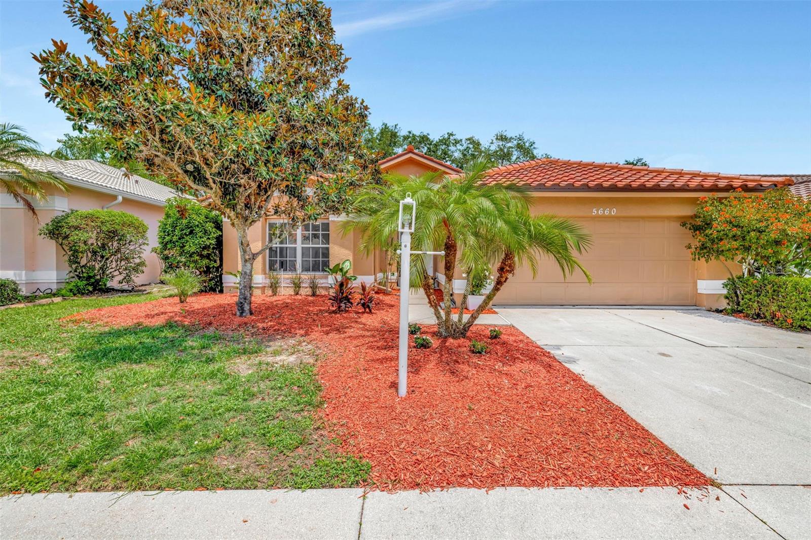Absolutely stunning! This gorgeously fully remodeled pool home in Del Sol Village offers the perfect blend of elegance and functionality. Let's break down the captivating features of this move-in ready gem:
Interior Features:
3 bedrooms, 2 bathrooms, 1803 sq ft, with a 2-car garage.
Open Floor Plan: Upon entry, you're greeted by a bright and airy expansive open floor plan with 10 ft cathedral ceilings, creating a spacious atmosphere.
Bedrooms: The first bedroom boasts a large dual closets and ample sunlight, while the second bedroom offers high ceilings and a deep built-in closet, perfect for a bedroom or a flexible den/office space. Both share an all-new guest bathroom.
Great Room: Prepare to be wowed by the expansive great room combining the living room, dining room, and kitchen, providing plenty of space for gatherings and entertainment!
Chef's Dream Kitchen: Featuring a completely new kitchen with stainless steel appliances, a kitchen island with sink & breakfast bar, quartz countertops, ample cabinet space with pull-out and soft-close drawers, and a large pantry. Followed by a breakfast nook and laundry room.
Primary Bedroom: Overlooking the pool area, the primary bedroom offers his and hers walk-in closets and an all-new ensuite bathroom with his and hers sinks, new toilet, a walk-in shower with new sliding glass doors & the option to enjoy a relaxing soak in the beautiful garden tub.
Indoor-Outdoor Living: Stack the sliding glass doors in the great room for seamless indoor-outdoor flow, leading to the covered patio and newly screened caged pool deck overlooking the serene nature preserve.
Upgrades:
Extensive Renovations: All-new roof, luxury vinyl plank flooring throughout, freshly painted interior, freshly landscaped and pressure washed exterior.
Modern Amenities: All-new fans, lighting, hardware, and window treatments add contemporary flair.
Kitchen & Bathrooms: Completely renovated with top-of-the-line finishes including new appliances, quartz countertops, mirrors and sleek vanities.
This Pet-Friendly Community offers low annual HOA fees and is not in a flood zone. Conveniently located close to the University Town Center, offering shopping, dining, fitness centers, and more. Nearby amenities include Detweiler’s Farm Market, Whole Foods, Nathan Benderson Park, schools, and championship golf courses. With easy access to downtown Sarasota, St. Armands Circle, Lakewood Ranch, SRQ Airport, and the renowned beaches of Siesta and Lido Keys.
This meticulously updated home is ready for its next discerning owner. Schedule your showing today to make this your next home!