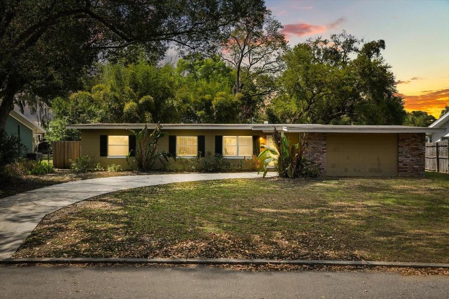 Rare opportunity in the heart of 32789 — priced under $500K, this 3-bedroom, 2-bathroom Winter Park home delivers the location, lot, and bones that buyers in this zip code rarely find at this price point. Zoned for Dommerich Elementary and Winter Park High School and situated on a generous 0.23-acre lot, this is the one worth moving quickly on. Upon entry, a sun-drenched living room leads to a formal dining room, which connects to a secondary living area perfect for entertaining. The open kitchen features granite countertops, stainless steel appliances, and a casual eat-in area, while refinished terrazzo floors run throughout the home adding character and easy-care durability that's quintessentially Florida. 2021 roof and HVAC mean the big-ticket items are already done. Step outside to a large screened-in patio overlooking a spacious backyard with plenty of room to add a pool or expand. Minutes from Park Avenue and Downtown Winter Park's incredible restaurants and fantastic shopping, Rollins College, UCF, AdventHealth Winter Park, Downtown Orlando, and more. At $460,000 in 32789, this one won't last.