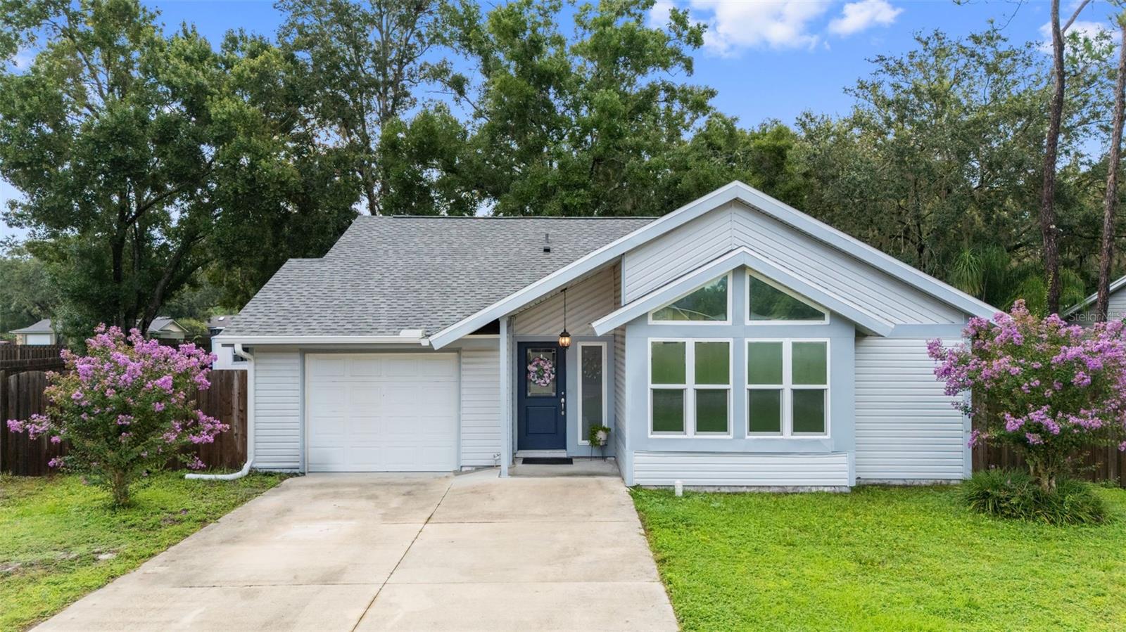 Discover this inviting home in Lake Padgett Estates East, one of Land O’ Lakes’ most sought-after communities. Situated on a spacious .25-acre lot, the property features a fully fenced backyard—ideal for pets, entertaining, or simply enjoying your own private outdoor space. A newer roof and newer A/C provide peace of mind, making this home move-in ready with the big updates already completed.
The open layout offers bright living areas that flow into the dining and kitchen spaces, creating a comfortable setting for everyday living and gatherings. Step outside and imagine the possibilities in your oversized backyard—plenty of room for gardening, play, or a future patio and fire pit.
Lake Padgett Estates East offers resort-style amenities, including a sparkling community pool, clubhouse with fitness room, tennis and basketball courts, racquetball, jogging track, playground, dog park, and picnic areas. With a low HOA and no CDD, you’ll enjoy all the benefits of an active lifestyle at a great value.
Conveniently located near shopping, dining, schools, and major highways, this home delivers the perfect balance of comfort, space, and community.