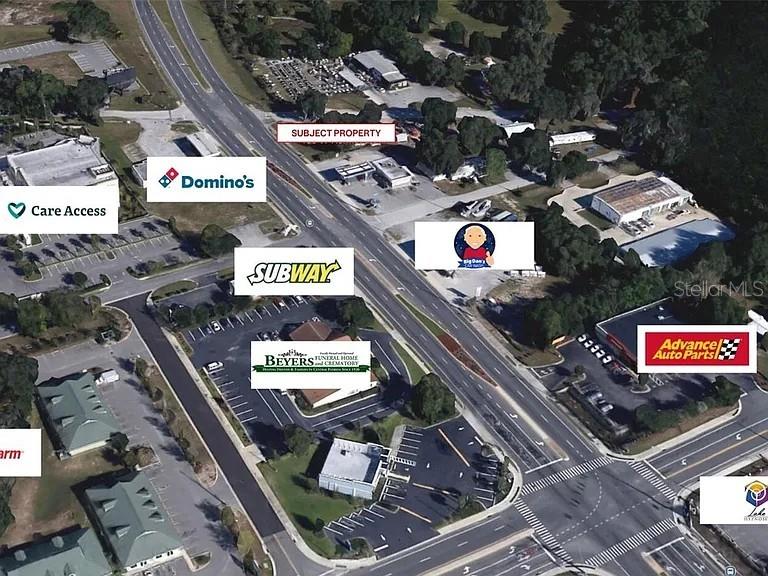 Close to The Villages, Commercial lot for Sale next to 441, perfect for a commercial development