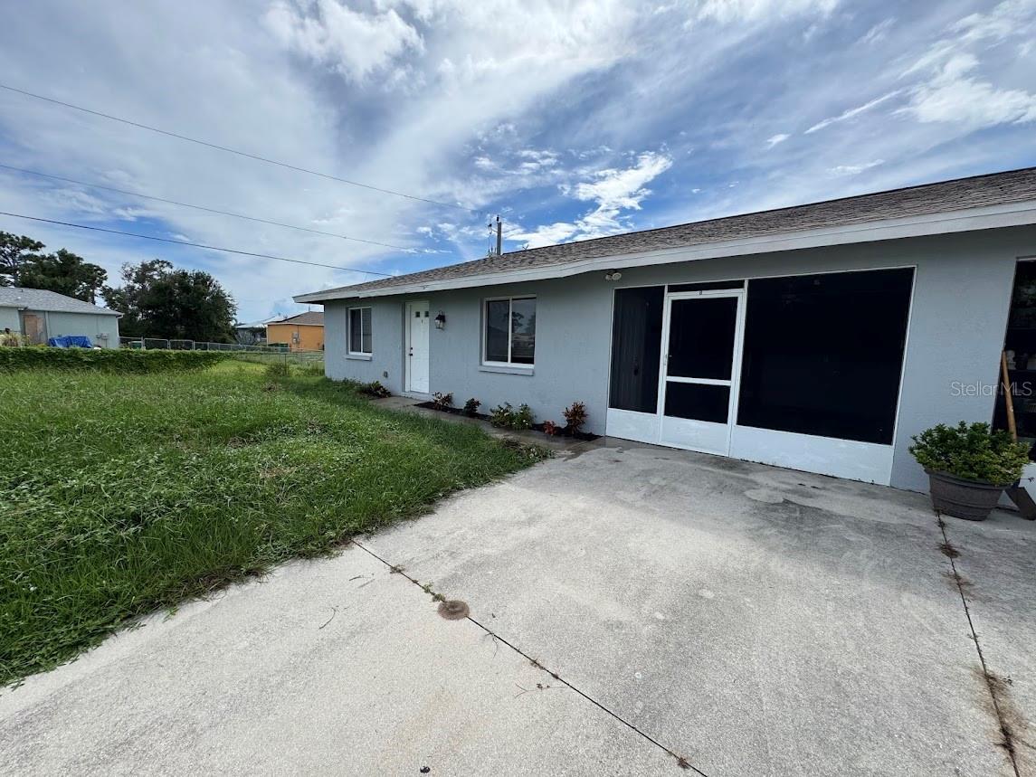 Welcome to sunny Englewood, Florida. Pics show no fridge but a there is a fridge, new photos will be uploaded showing that. Move in next week with 1st month of 1390.00 and deposit of 1390.00 plus app and lease fee of about 100.00. Additional pet fee may be required. We proudly present this appealing two-bedroom, one-bathroom multi-family home located in the heart of Englewood East district. This home is an epitome of comfort and functionality, marrying modern amenities and seamless urban living. This property's key features are its spacious layout, and contemporary interiors bathed in ample natural light, owing to the large windows. Experience relaxed afternoons on its tile flooring throughout . The floor area which spans approximately 825 square feet, has every space utilized to its best while providing its occupants with ample seating areas. Not to forget the perk of having a dedicated parking spot for every tenant, adding a feather to the cap of this property's offerings. When it comes to utilities and amenities, we have ensured nothing but the best. For your laundry needs, the home comes with a dedicated laundry hookup. Moreover, Central heating and cooling systems work in perfect tandem to ensure non-stop comfort throughout the year. Our residents can also enjoy the privilege of a hassle-free living environment since the rent includes trash service. Also brand new AC and Water heater. Located minutes away from the HCA Florida Englewood Hospital and Myakka River Elementary School, with several popular restaurants in proximity, be prepared to embrace the convenience of this ideally situated realty. This pet-friendly residence welcomes you and your furry friends to come and experience a comfortable life. Act now! Engage with the heart of Florida living before it's too late.