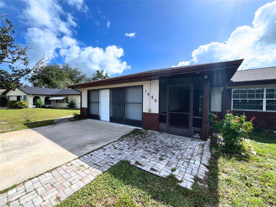 Beautiful 3-bedroom, 2-bath home with private pool and bonus pool bathroom.
This spacious home features an open-concept layout that flows effortlessly from the living and dining areas to the kitchen and family room. Large windows along the back of the home fill the space with natural light and provides serene views of the pool and patio area.
The split floor plan provides privacy, with the primary suite including its own bathroom. The family room features a cozy wood-burning fireplace and direct access to the screened patio.
Step outside to your own tropical paradise, complete with a sparkling pool, lush landscaping, and plenty of space for relaxing or entertaining. The separate outdoor pool bathroom adds extra convenience.
Located on a large lot with a storage shed and no HOA, this home combines comfort, functionality, and resort-style living. Conveniently close to I-4, local colleges, attractions, beaches, and major highways.