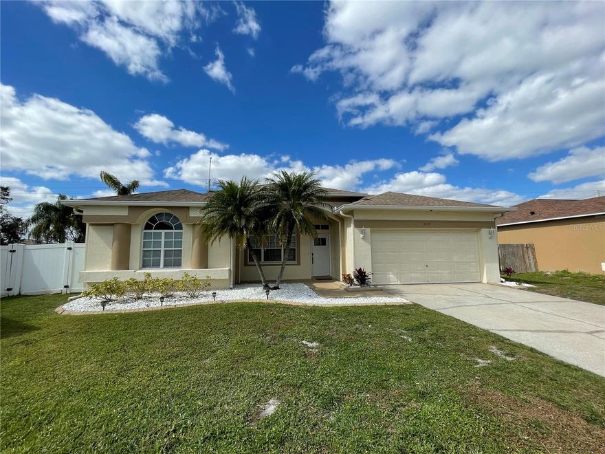 Come see this beautiful 3 bed 2 bath w/ office & pool home, located in the heart of Brandon! The open floor plan and high ceilings will instantly make you feel right at home. Large windows and sliding glass doors along the back allow for great pool views from every angle and natural light to spill throughout the home. The spilt floor plan creates a private master suite encompassed with master bath, walk in closet and sliding doors leading out to the pool deck. Ensuite master bath includes dual sinks, large soaking tub w/separate glass shower. The secondary bedrooms are nicely sized with ample closet space. Hall bathroom recently renovated. Unwind after a stressful day on the enclosed back lanai overlooking the sparkling blue pool and huge fenced in backyard. The office is perfect for those working from home. Lawn and pool services are included. Great location, close to restaurants, shopping and easy access to the highway/crosstown. At time of move-in, tenants cost will include a processing of $125.00 processing along with rent and any deposit.