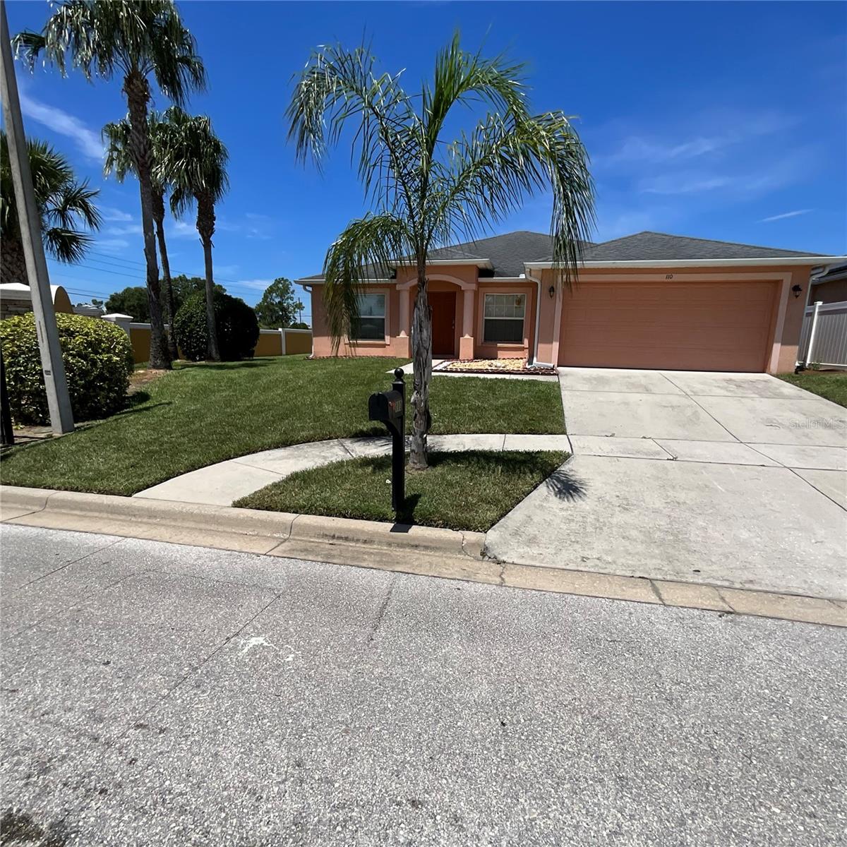 Welcome to one of Crows Nest Estates homes. Much of the neighborhood was constructed in 2007. However, this beauty was CUSTOM-BUILT in 2014 and has been meticulously cared for ever since. Is a Beautiful Gated Community. HOME WITH VAULTED CEILINGS & NO CDD!! No need to wait for new construction! , with low taxes. This 4 Bedroom, 2 full Bath Home in Crows Nest Estates in Davenport is in pristine condition, high quality, tile on wet area, lots of natural light! beautiful Open Kitchen with large island, recessed ceiling light fixture and top-of-the-line stainless steel appliances, blinds in every room, ceiling fans in all the rooms, Walk in closet in master room, dual sink in master bathroom, indoor laundry room, 2 car garage with garage door opener, shelves to stay organize and two outdoor faucets. The large Family Room which has sliding doors that open up to a comfortable big and beautiful back yard!! Crows Nest Estate is a Gated Community featuring a playground ,sidewalk and sprinkler recycled. This magnificent home has it all! Including PAID OFF Solar Panel with a value of $25,000 & with a transferable warranty for 20 years. A must see!!!!!! For added privacy, the backyard is lined with a vinyl fence so you can relax and enjoy sitting out on the back patio or grilling out
