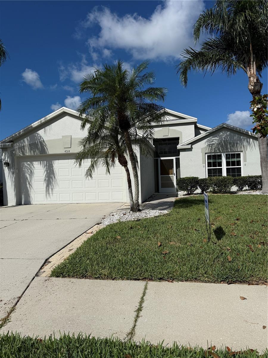 Pristine 4 Bed 2 bath 2 car garage single family home for rent and available July 2025. LAWN CARE INCLUDED! Dog friendly, great location close to shops, grocery, restaurants and schools and only few miles to I75, just west of Lakewood Ranch area. Sabal Harbour is a beautiful community with a community pool, tennis and basketball courts plus a club house. Home is in great condition with new appliances and upgraded newer kitchen. Large covered screened back lanai that backs up to a preserve view for nice privacy. Pets are welcome with approval.