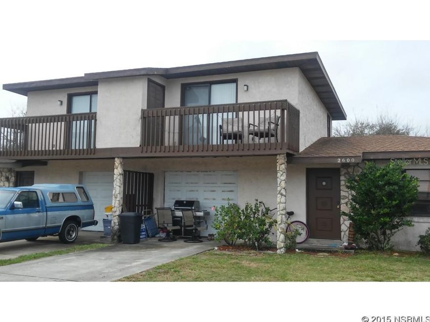 Just steps to the ocean, this is your opportunity to own a beachside duplex that also offers an excellent opportunity for rental income.  Live in one side/rent the other or enjoy the income from renting out both. Both sides of the dwelling are very clean and features its own upstairs balcony, 2 upstairs bedrooms, downstairs living/dining combo, galley kitchen, and 1car garage to keep your vehicle protected from the salt air. This home's location offers everything you and your tenants could need; shopping, entertainment, and local dining!