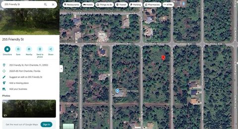 255 FRIENDLY STREET PORT CHARLOTTE FL 33953
