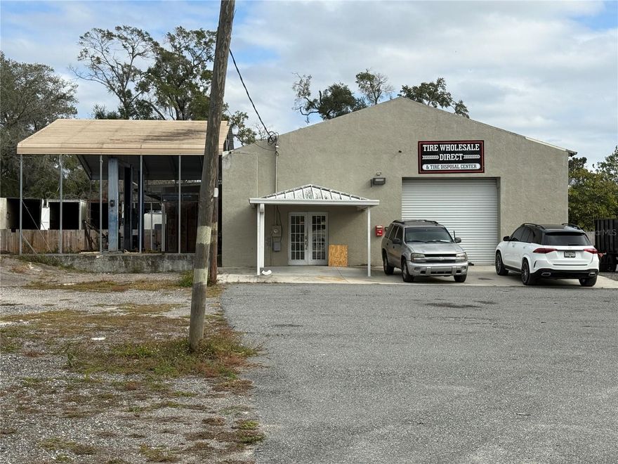 Prime Warehouse Space for Lease in Brooksville!

Total Building Space: 5,012 sq. ft.

Main Warehouse: 3,333 sq. ft. masonry building.

Office & Storage: 250 sq. ft. office and small storage room.

Parking Canopy Area: 1,679 sq. ft. total, including:

944 sq. ft. canopy with two automobile lifts.

735 sq. ft. covered storage/work area.

Multiple Bay Doors: Access on front and sides.

Prime Location: Within 2.5 miles of the Suncoast Parkway, easy access to Tampa, Clearwater, St. Pete to the south, and Homosassa, Lecanto, Crystal River to the north.

Secure & Private: Tenant has access to approximately 1.5 acres; landlord uses remaining 0.80 +/- acre.

Secure Location: Gated entrance for enhanced security.

Contact us today to schedule a tour!