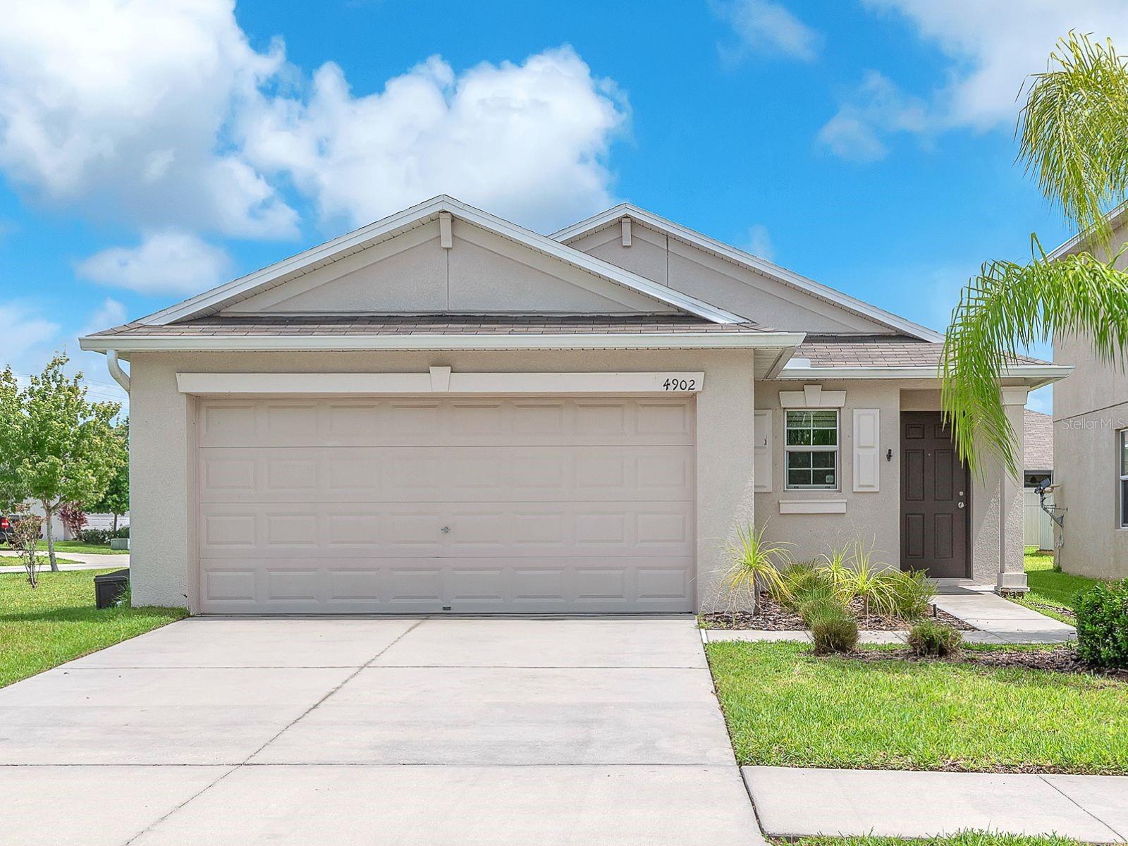 One or more photo(s) has been virtually staged. Annapolis Model | 3 Bed | 2 Bath | PRIME CORNER LOT near the Community Center!
Welcome to The Oasis at Vista Palms—a vibrant resort-style community where every day feels like a vacation! From the moment you arrive, you'll be greeted by lush, manicured landscaping and an impressive lineup of resort-style amenities: a gated pool, splash pad, hot tub, hammocks, fitness center, tennis courts, and playground—all included with your low HOA dues, which also cover lawn care for your own lot!
Set on a desirable corner lot, this beautifully maintained Annapolis Model offers an ideal blend of comfort and style. The fully fenced backyard and upgraded covered patio create the perfect space for relaxing, entertaining, or letting your pets roam freely—without the hassle of yard work.
Step inside to discover a bright, open-concept layout that seamlessly connects the kitchen, dining, and family room. The upgraded kitchen features a large island, generous pantry, and plenty of storage, making it a true hub for hosting or everyday living.
Enjoy the privacy of a split-bedroom floor plan, with the primary suite tucked away and offering a spacious walk-in closet, double sinks, walk-in shower, and a private water closet. Bonus upgrades include hurricane shutters and thoughtful finishes throughout.
But the perks don’t end at your front door. Stroll through nature trails, play pickle ball, or take the little ones to the tot lot or community clubhouse. The location is unbeatable—just minutes from I-75, shopping, dining, dog parks, fishing spots, and all the fun of the Tampa Bay area. You're only 30-45 minutes from Tampa International Airport, Downtown Tampa, and the award-winning beaches of the Gulf Coast.
Don’t miss your chance to own a slice of paradise—schedule your showing today!