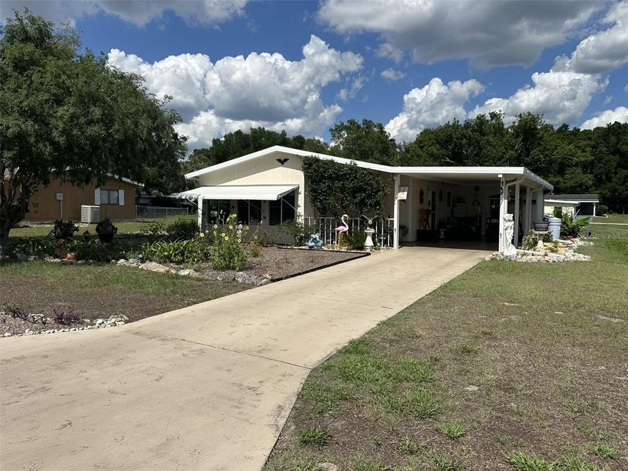 Move in ready 2 bedroom, 2 bath home with a glassed in Florida room and extensive updates throughout. This property features a 2025 TRANE A/C, 2022 windows, and a 2021 roof. A transferable termite bond is in place for added peace of mind. The home is equipped with true hurricane rated shutters that lock down securely, a 5?year?old water heater, plus a separate instant hot water heater at the kitchen sink for convenience. Gardens are already established, and additional roof insulation helps improve energy efficiency. This well maintained home offers comfortable living and low maintenance ownership for its next buyer.