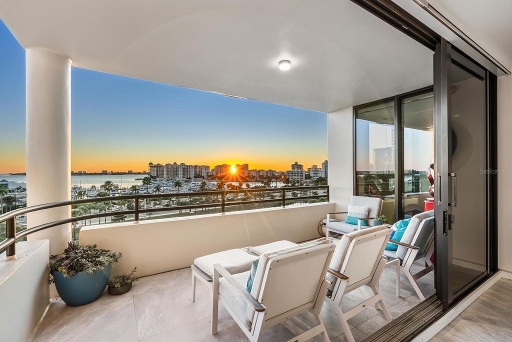 Photo of 1255 N Gulfstream Avenue #607, Sarasota, FL 34236 (MLS # A4678553)