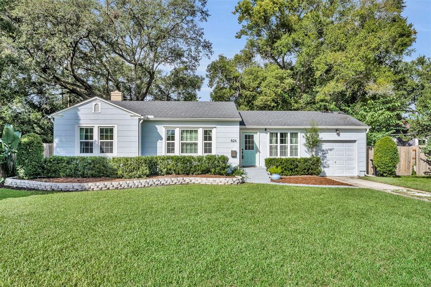 Welcome to this charming 1938 CRAFTSMAN BUNGALOW located in the heart of COLONIALTOWN NORTH, one of downtown Orlando’s most desirable and walkable neighborhoods. Set on a NEARLY QUARTER-ACRE LOT along a beautiful circle with mature oaks and a manicured lawn, this home offers a rare combination of historic character, modern updates, and prime location.

Step inside to find REFINISHED ORIGINAL WOOD FLOORS, elegant ARCHED DOORWAYS, and light-filled living spaces that reflect the home’s timeless craftsmanship. The UPDATED KITCHEN features granite countertops, a farmhouse sink, gas range, and shaker-style cabinetry, along with a cozy breakfast nook overlooking the backyard. The front bonus room provides the perfect spot for a home office, playroom, or reading area.

Three bright bedrooms share a VINTAGE-STYLE BATH, and the ONE-CAR GARAGE includes a new washer and dryer plus ample storage space. The FULLY FENCED BACKYARD (2020) offers privacy and room to entertain, garden, or add a pool.

Enjoy peace of mind with numerous updates, including:

NEW ENERGY-EFFICIENT WINDOWS (2025) with transferable lifetime warranty

EV CHARGING STATION

NEW GUTTERS AND LOW-E GLASS FRONT DOOR

NEW FENCE (2020)

LIVE OAKS PROFESSIONALLY TRIMMED AND ASSESSED (2025) with arborist report available

NEWER ROOF AND HVAC

This friendly, tree-lined neighborhood is loved for its sense of community and unbeatable location. Walk to MILLS 50, EAST END MARKET, CORRINE DRIVE, AND LEU GARDENS, with IVANHOE VILLAGE, THE ORLANDO MUSEUM OF ART, and ADVENTHEALTH MAIN CAMPUS just minutes away. Zoned for AUDUBON PARK K–8 and WINTER PARK HIGH SCHOOL, this home offers the perfect blend of charm, convenience, and quality living in one of Orlando’s most established neighborhoods.