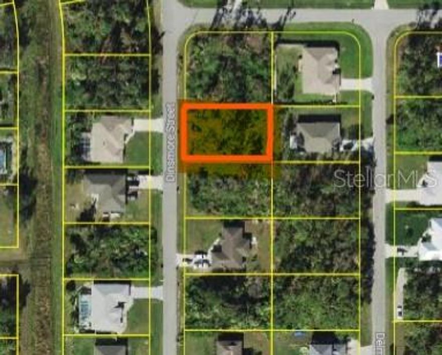 Great lot in growing area of North Port.  Close to I-75 and Sarasota Memorial Hospital.  Short drive to Gulf beaches as well.