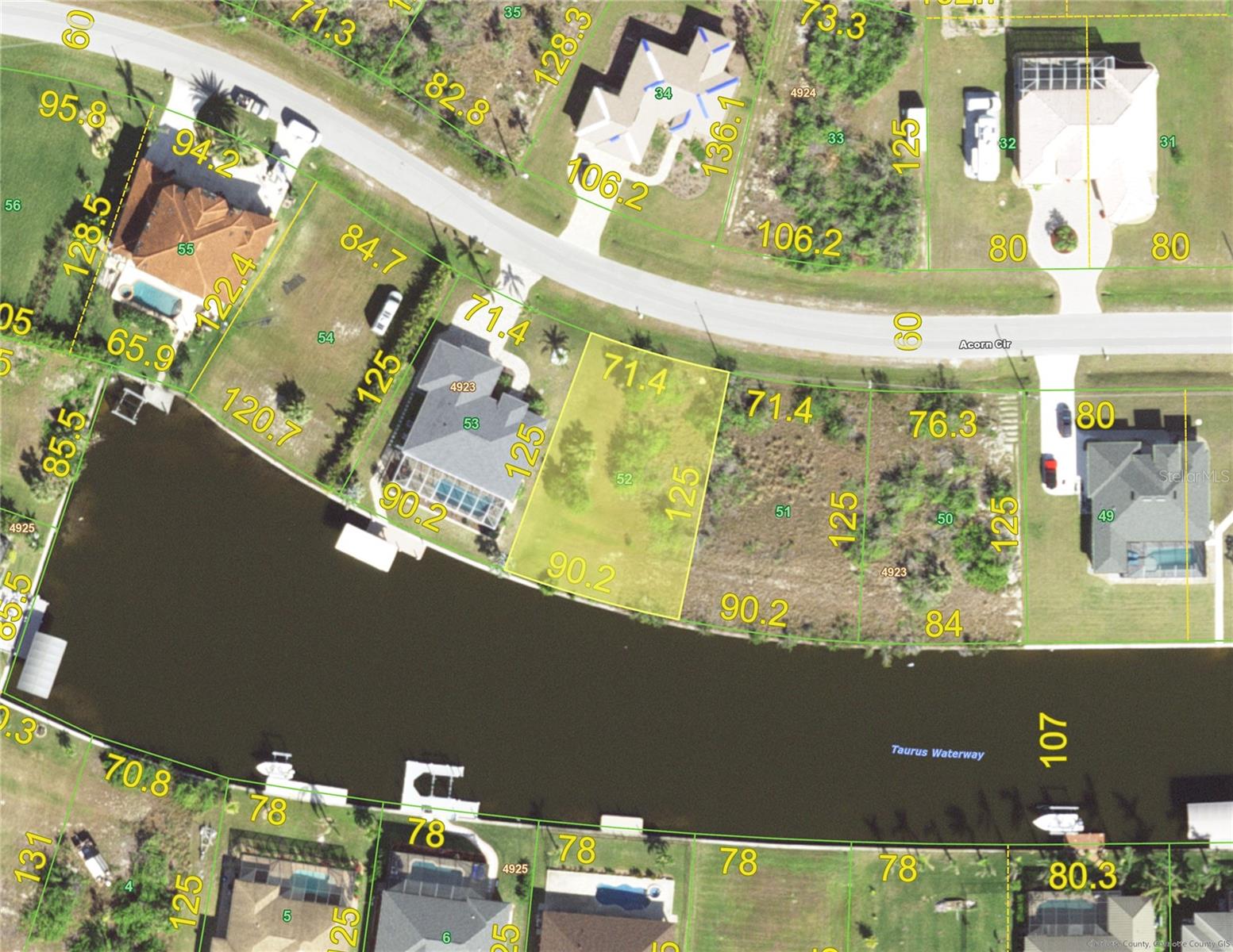 Saltwater Front Lot with Gulf Access – Build Your Dream Home in South Gulf Cove! Discover this exceptional future home site located on the Taurus Waterway, just north of the Zephyr Waterway – offering a quick and easy route to Interceptor Lagoon, with direct access to Charlotte Harbor, the Peace and Myakka Rivers, and the Gulf of Mexico! Enjoy boating and fishing right from your backyard in one of Southwest Florida’s premier waterfront communities. This deed-restricted neighborhood features city water, city sewer, and a concrete seawall already in place, making it easy to start building your dream home. The lot is mostly cleared and ready to go. You’re just a short stroll (less than ½ mile) to San Domingo Park, with sidewalks connecting you to St. Paul Linear Park (1.7 miles), where you’ll enjoy scenic nature trails along Interceptor Lagoon. Located on the Cape Haze Peninsula, this quiet, private community offers the perfect blend of natural beauty and convenience: Just 13 miles to Englewood Beach, and 16 miles to historic Boca Grande and the Lighthouse on Gasparilla Island. Close to multiple golf courses (within 5–10 miles), and easy access to HWY 771 and just south of SR 776, near Charlotte Sports Park, Spring Training home of the Tampa Bay Rays. South Gulf Cove also offers a voluntary HOA, giving you flexibility while still enjoying community amenities. Don’t miss this opportunity to experience the best of Southwest Florida coastal living – now is the perfect time to build! PCH 093 4923 0052