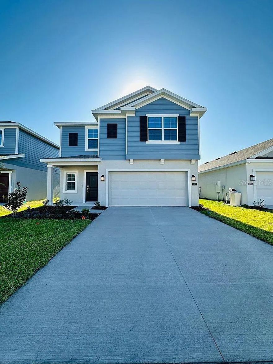Welcome to Peace Creek Reserve, where comfort meets convenience in one of Winter Haven’s most desirable communities!
This stunning 5-bedroom, 2-bathroom home offers the perfect blend of modern design and family-friendly living. The open-concept layout features a beautiful kitchen with a center island, stainless steel appliances, and solid-surface countertops—perfect for cooking, entertaining, or gathering with loved ones.
Enjoy an expansive owner’s suite complete with a spa-inspired bathroom, double vanities, a large shower, and a walk-in closet that feels like its own private retreat. Upstairs, a spacious loft provides the ideal space for movie nights, a playroom, or your home office setup.
You’ll love the thoughtful Everything’s Included® upgrades—oversized tile flooring, energy-efficient appliances, and modern finishes throughout.
Nestled within Peace Creek Reserve, this home offers a serene lifestyle surrounded by nature while being just minutes from shops, restaurants, schools, and the famous Chain of Lakes. Whether you’re enjoying the outdoors or relaxing inside, this home truly has it all.
Inquire today to schedule a private tour—homes like this don’t stay available for long!