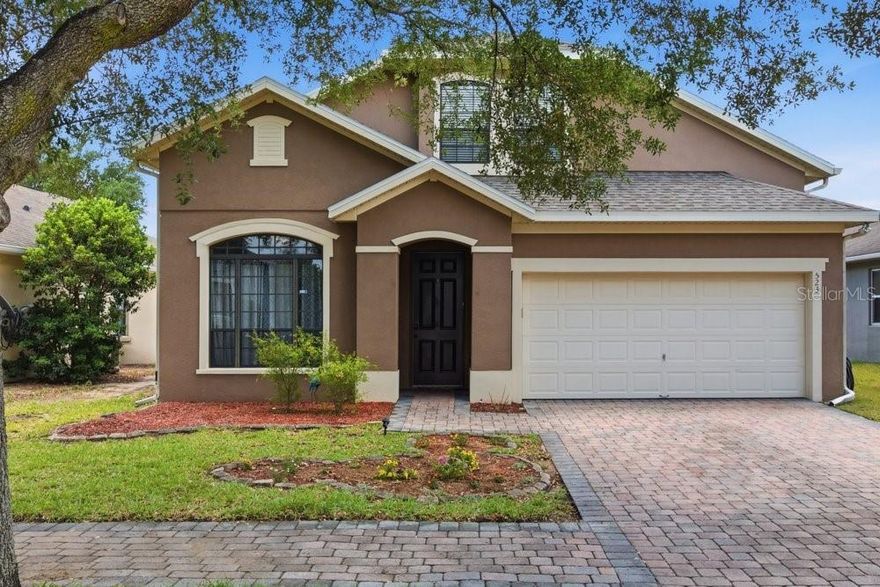 Priced to offer exceptional value, this spacious pool home in a gated community offers the perfect combination of modern upgrades and a versatile floor plan. The thoughtfully designed layout includes a primary suite on the first floor and a secondary primary suite upstairs, making it an ideal choice for a primary residence, multi-generational living, or a high-potential short-term rental investment. The property features a private screened-in pool and spa equipped with a newer heater and pump, plus a dedicated outdoor half-bath for guests. Extensive recent improvements provide peace of mind and long-term value, including a new roof installed in 2024, a new downstairs air conditioning unit replaced in 2024, and a professionally cleaned HVAC system. Residents enjoy access to resort-style community amenities such as a clubhouse, theater room, tennis courts, and a community pool. The monthly HOA fee conveniently includes internet, cable, and lawn maintenance, ensuring a low-maintenance lifestyle. Located just minutes from Southern Dunes Golf Course and Lake Eva Community Park, this home is also a short 30-minute drive from Disney World and Central Florida’s world-class attractions. This is a great opportunity to secure a move-in-ready retreat at a competitive price. Schedule your private showing today.