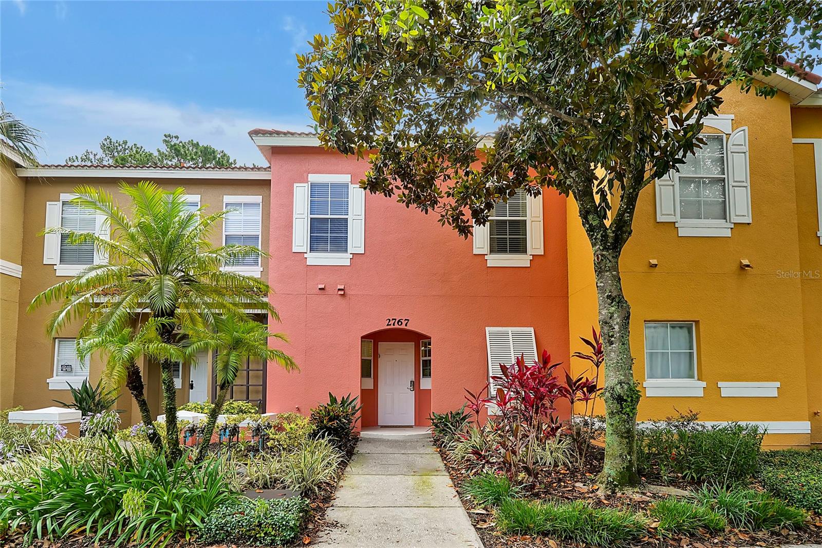 Fully furnished and turnkey-ready, this stylish 3-bedroom, 2.5-bath townhome in the gated Emerald Island Resort is just 3 miles from Disney and close to dining, shopping, and entertainment. With 1,291 sq ft of space, the home features granite countertops, tile and laminate flooring, a private balcony off the primary bedroom, and a peaceful conservation view. Guests enjoy access to resort-style amenities including a heated pool, hot tub, sauna, gym, tiki bar, tennis, mini golf, nature trails, and 24/7 security. Perfect for families or investors, this active short-term rental sleeps up to 8 and requires no special HOA approval.