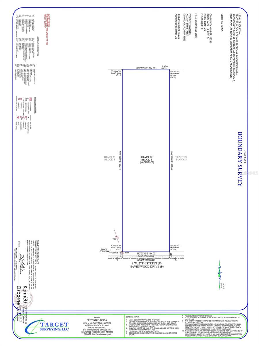LAKE TROPICANA RANCHETTES - Residential