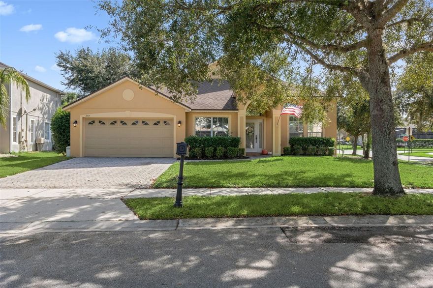ATTENTION ** SELLER OFFERING A $15,000 CREDIT TOWARDS BUYER'S CLOSING COSTS OR INTEREST RATE BUY DOWN!! Crowd pleaser located in Oviedo's popular community- Live Oak! Come enjoy the benefits of a peaceful and friendly community with well-manicured grounds, plenty of wildlife and a welcoming atmosphere. Beautiful breezes and calming views in this move in ready home lovingly maintained.
This immaculate home offers a perfect blend of luxury, comfort, and upgrades. Nestled on a corner lot, this home welcomes you with a brick paver driveway and walkways with beautifully landscaped surroundings. There’s plenty of space to enjoy everyday living & entertaining in this open & generously sized 4 bedroom, 2 bath with an office/bonus and a 2 car garage offering 2,587 sq. ft. of elegant finishes. Step inside to find polished hardwood flooring and elegant accent walls, along with a  tray ceiling in the dining room all adding to the home’s state of the art charm. Magnificent kitchen delivers function & good looks with granite counter tops, a large kitchen island made easy for the entertainer, stainless steel appliances, impressive 42” cabinetry with a backsplash, plenty of pantry space and a nicely sized eat in nook. Welcomed by French doors, enter a spacious bonus room or office for the hard worker in the house. A living room and dining room combination floor plan enhances the area for effortless entertaining. The family room opens to the kitchen and is light and bright due to the sliders overlooking the large backyard and allowing natural light in and creating a cozy atmosphere. Outdoor living shines in the oversized fenced backyard with lush landscaping- all yours to enjoy privately or with a crowd. Set far from the busy family area, you'll enter a spacious master suite with a walk in closet and an impressive bathroom complete with dual sinks & best of all an oversized tub for luxuriating soaks. In addition this home offers three nicely sized bedrooms with an office/bonus room and ensures ample personal space for everyone to work, play & rest. A simply stunning home built with the most exquisite luxuries. The inside laundry room is added convenience and offers plenty of storage. Cherry on top extras to include; impressive volume ceilings, plant shelves, a tray ceiling, hardwood flooring and ceramic in all traffic areas and a 2-car garage. With modern ceiling fans and top-tier finishes throughout, this home is truly turn-key and ready for its next owner. Located in Live Oak within a fabulous community featuring resort-style resident amenities, tree-lined streets and natural conservation areas. Near UCF, major employers, restaurants, shopping & easy access to the airports & beaches. Served by highly desirable, A-Rated schools! Imagine ending your day watching the sun set in your own backyard while seeing beautiful wildlife. Schedule a showing today and experience its elegance firsthand!