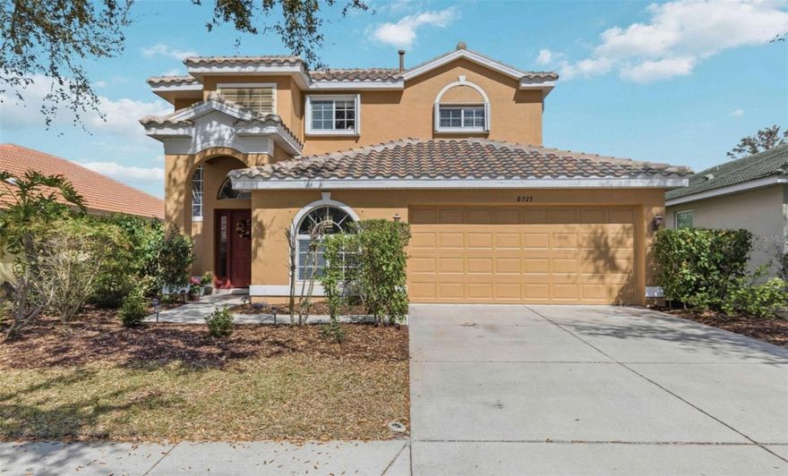 PRICE IMPROVEMENT  Resort Style Living and Golf Access Under $600K!  

New Roof (2025)  A/C (2024)  Water Heater (2018). FULL Home inspection Performed before listing for the future buyer's peace of mind.  ALL Appliances are LESS THAN 7 years old, including the Washer/Dryer. 

Wake up every day in this vibrant home nestled within a beautiful gated golf community. Perfectly positioned to capture serene water views, this spacious four bedroom, three bath residence blends comfort and an active lifestyle into one extraordinary opportunity. Major systems updated for buyer peace of mind
From the moment you enter, you’re welcomed by light-filled living spaces designed for both entertaining and everyday living. The open-concept layout flows effortlessly, featuring generous gathering areas and a bright, inviting kitchen that serves as the heart of the home. Whether hosting friends or enjoying a quiet evening in, this home offers the perfect backdrop.

Step outside to your private oasis, a sparkling heated pool and spa overlooking the water. Imagine morning swims beneath golden sunrises, relaxing afternoons poolside with a book, and peaceful evenings as the sky reflects across the tranquil lake.

The spacious primary suite offers a retreat of its own, complete with an en-suite bath and calming water views. Three additional bedrooms and two full baths provide flexibility for guests, a home office, or multi-generational living.

Beyond your doorstep, the community elevates everyday life with exceptional amenities. Enjoy championship golf at the 18-hole Stoneybrook Golf Club course, along with tennis courts, pickleball courts, and a fitness center. The clubhouse also features an on-site restaurant, perfect for meeting friends for lunch, enjoying dinner, or relaxing after a round of golf. Walking trails, social events, and clubhouse gatherings create a true sense of connection and community. Golf enthusiasts will also appreciate the many additional premier courses located just minutes away.

Outdoor recreation is abundant with Heritage Harbor Park nearby, offering walking and running trails, a disc golf course, playgrounds, picnic areas, soccer and baseball fields, and scenic lake views. 

Convenience is a MAJOR highlight. You’re just minutes from the shops and restaurants at The Marketplace at Heritage Harbor, as well as quick access to I-75 for easy travel north and south. Brand new Planned Retail : Costco, Target, Whole Foods, Seasons 52, Miller's Ale House, Whataburger, QDOBA, Chick-Fil-A, Jersey Mike's, First Watch Smoothie King, Crunch Fitness, and much more all without even touching a main road. 

 Enjoy being close to some of the area’s most popular destinations:

16 miles to the beautiful beaches of Anna Maria Island
8 miles to Downtown Bradenton and the Riverwalk
7 miles to Ellenton Premium Outlets
9 miles to University Town Center’s premier shopping and dining

This is more than a home — it’s a lifestyle defined by leisure, location, and everyday resort-style living.