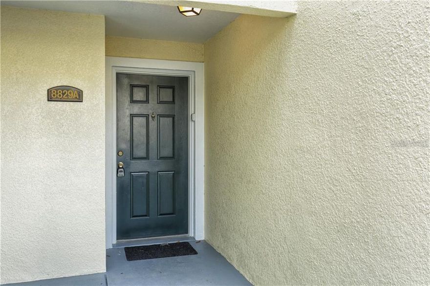 This 3 bedroom 2 bathroom ground floor condo is move in ready and priced to sell. This unit will not last long so please come view and fall in love. The unit is freshly painted and ready for your personal touches to make it your own. Come relax on the rear screened porch and enjoy the peace and serenity while being minutes away from all the local attractions. The community offers a pool, gym, picnic areas, grilling stations and a play yard. Surrounded by a pleather of shopping, dining, entertainment and theme parks you can both enjoy and embrace everything the area has.
