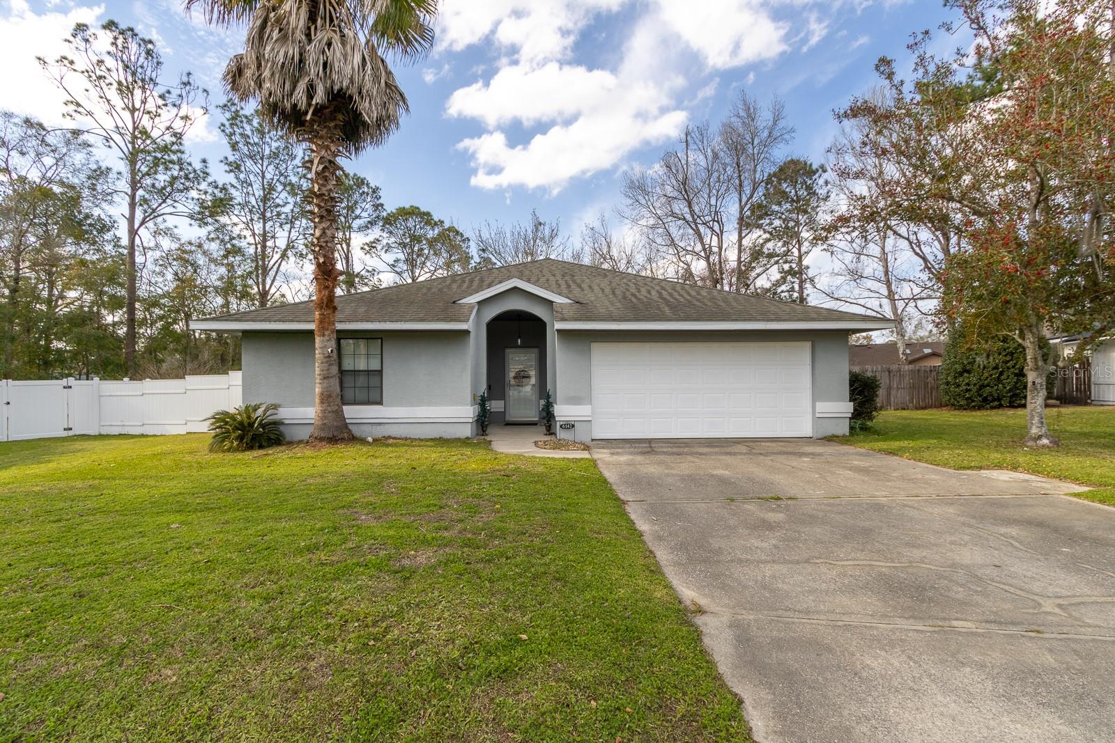 This well-maintained home features numerous thoughtful updates that enhance both functionality and style. The backyard offers versatile spaces for outdoor enjoyment, including string lighting, a gate for convenient pool access, a pond with waterfall and fish, and attractive rock landscaping. Additional amenities include a fire pit, patio with electrical outlet for lighting or music, a shed with electricity, and a lawn mower lean-to for added storage.
Inside, the property includes a spacious pantry, a dining room accent wall, and a den. Recent improvements include a new water heater (2021), whole-house water filtration system with reverse osmosis in the kitchen, a replaced AC compressor and air handler fan, and a new garage spring (2024). The property also offers fiber internet access and is located near the community clubhouse, pool, pickleball/tennis courts, and golf course.