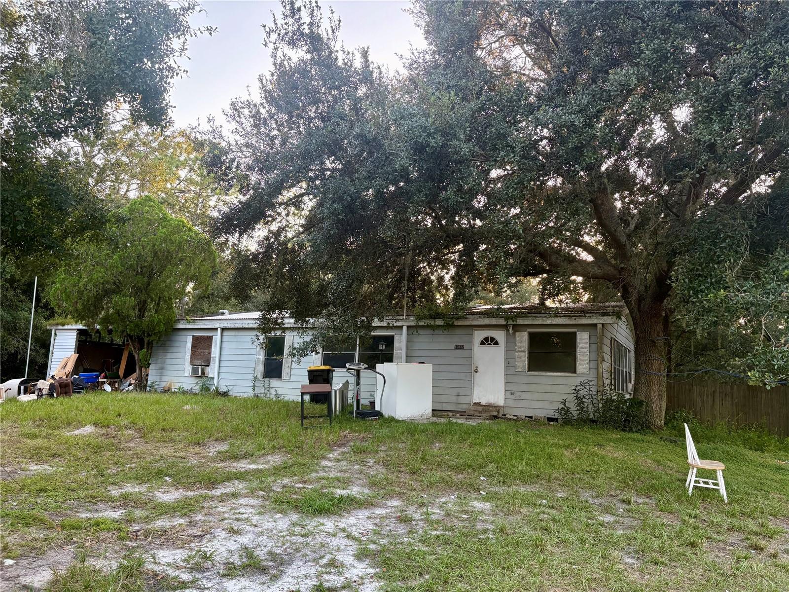 Bring your vision and tools! This property offers a great opportunity for investors, flippers, or anyone looking to customize their dream home from the ground up. The home needs interior work and updates, making it perfect for someone ready to renovate or even start fresh with new construction.
No HOA ab an acre of land. Carport could be used as a workshop, big screened back porch.
Located in a peaceful neighborhood of Lakeland, the lot provides plenty of potential and space to create something truly special. With easy access to local amenities, schools, and major roadways, this property combines convenience with opportunity.
If you’re searching for a project with solid potential in a desirable area—this is it!