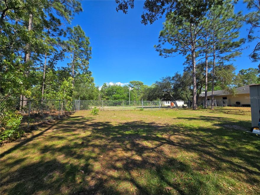 An opportunity for a cleared parcel in the desirable Citrus Springs. This one calls for public water connection, on paved road, and ready for a site built home. Free from flood hazards and backing up to a large undeveloped parcel, this homesite offers the nature coast feel while still being near the cities of Lecanto, Crystal River, and even Ocala. Looking for a place to call home? Check out the neighboring home to this parcel for a chance to have something ready with this extra yard on the side. 7630 N Galt Pt, Dunnellon FL.