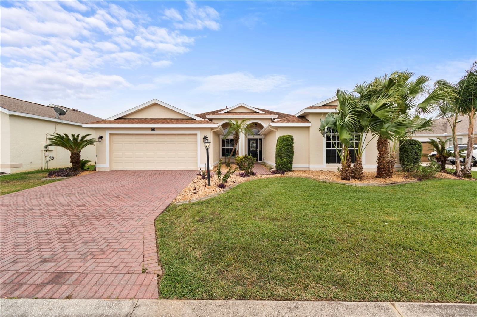 THE LIST PRICE REPRESENTS THE OPENING OFFER AMOUNT (NET TO SELLER). AGENTS - PLEASE VIEW REALTOR REMARKS IN THE MLS.
Welcome to this exquisite 3-bedroom, 2.5-bathroom, 2,638± Sq Ft home in the prestigious Plantation at Leesburg community! Offering a perfect blend of luxury and comfort, this home is a serene retreat for those seeking an elevated lifestyle. Roof 12 years old, AC 10 years old. The Plantation at Leesburg, is a 55+ gated golf community. This exquisite residence offers stunning golf course frontage, providing you with picturesque views and serene surroundings. Step inside to discover a spacious, open-concept layout with high ceilings that create an airy welcoming atmosphere. Inside the Home: • Open Floor Plan: Seamlessly connects the living, dining, and kitchen areas, creating a bright and welcoming space. • Chef’s Kitchen: Adorned with stunning granite counter-tops and abundant cabinet storage, ideal for culinary enthusiasts. • Luxurious Master Suite: Your private sanctuary, featuring a spa-like en suite with a garden tub, separate shower, dual vanities, and a generously sized walk-in closet. • Spacious Secondary Bedrooms: Two large bedrooms with a convenient Jack-and-Jill full bathroom, perfect for guests or family. • Dedicated Study/Den: A versatile space for a home office, reading nook, or hobby room. Outdoor Living: Relax and entertain on your private screened-in paver patio, ideal for enjoying Florida’s beautiful weather year-round.
Please schedule all showings online via Showing Time.
Offers will be accepted through Thursday, July 31, 2025 at 2:00 pm.
AT SELLER'S DISCRETION, AN OFFER MAY BE ACCEPTED AT ANY TIME.