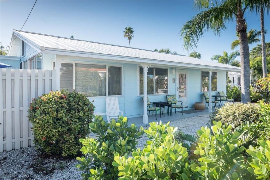 Investor opportunity! Cottage on Lido just steps from the beach and a short bike ride to St. Armands. This two-bedroom, two-bath property requires renovation and offers strong value-add potential in one of Sarasota’s most desirable locations. Prime location, high demand area, and excellent upside for those looking to customize and maximize returns.