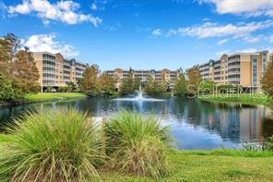 Here is a lovely, tranquil, upgraded and updated lakefront home in one of the most WELL CONSTRUCTED condominium buildings. *** Welcome to a quiet lifestyle in a welcoming and well run community. *** Golf Lake Condos are a hidden gem and Largo's best kept secret. *** 2302 provides tremendous value and a great investment opportunity. *** Accessed from living room sliders or main bedroom suite the 150 sq ft screened private patio is the place to start the day with morning coffee or wind down with a glass of evening wine and the frequent wonderful West facing skies ablaze sunsets with multiple colors reflected in lake water AND the beautiful Largo Central Park fireworks, too. *** This well maintained 2 bedroom, 2 bathroom condo offers quiet privacy with plenty of air, space and light plus views of water, wildlife and nature. *** #2302 is a high quality condo offering peaceful privacy for all in a premium popular floor plan of 1460 total sq ft with 1,324 sq ft heated space . *** The large kitchen and dining room flow from the living room with almost 9-foot ceilings. *** Your MBR suite is quite the retreat with TWO walk-in closets, ensuite bathroom and TWO vanities, garden tub and walk in shower. A pocket door goes to your own private toilet with linen closet. *** Feel safe from fire with sprinklers and smoke detectors in all rooms without big worries of hurricane impacts or flooding. This condo is elevated - high and dry and no evacuation necessary. *** The Structural Integrity Reserve Study was completed last year and there is no issue here, the first mandatory Milestone Inspection is a decade away. *** Golf Lake Two is safe and sound, secure and strong thanks to great design, great construction, great maintenance and great management. *** Well-maintained Building TWO shows pride of ownership in a very nice and beautiful well managed community. Golf Lake is a park-like natural environment with lots of wildlife. *** HOA FEES cover a lot - water, trash, sewer; cable TV, internet & wi-fi; insurances flood, windstorm, hazard - except homeowners policy; professional maintenance of Building Two & common elements – clubhouse, heated pools, grounds, roads; Professional Management. *** This is a fiscally well managed Building and Community - no future assessments are known. Operations & Reserves are fully funded. *** So, come relax in this low risk safe peaceful privacy and live like you are on vacation - 2302 at Golf Lake is great value and really does have it all.