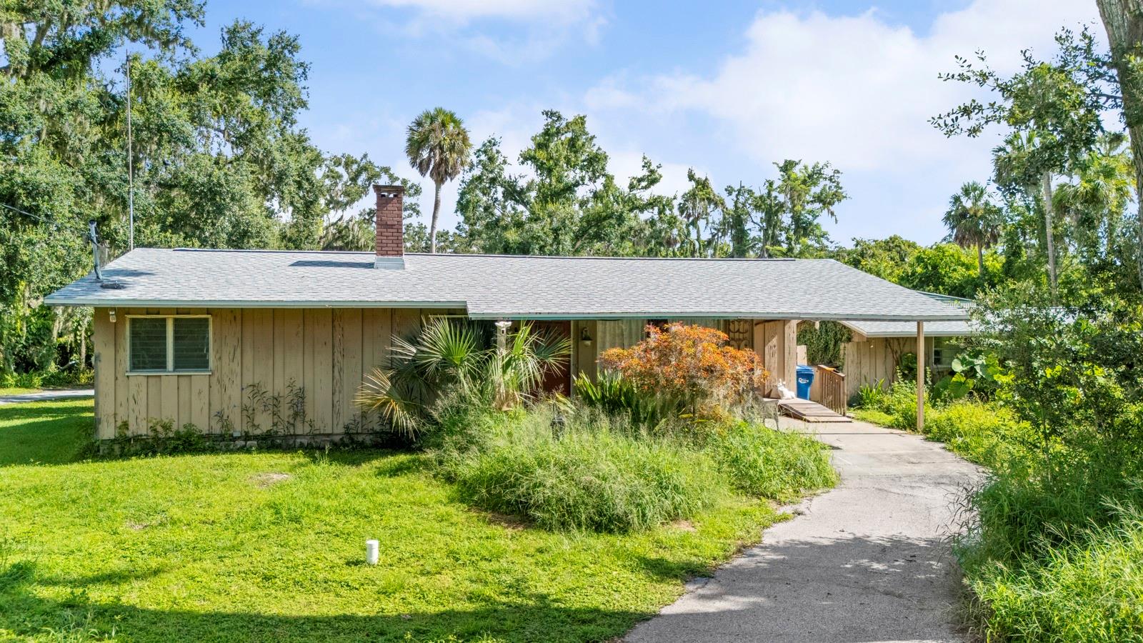 Endless Possibilities on 2.6 Acres!
This charming 3-bedroom, 2-bath pool home offers both space and versatility, along with a studio guest house and two stand-alone buildings. The main home features an enclosed lanai transformed into a spacious family/Florida room overlooking the screened pool, plus an additional bedroom and bath. Major updates include a roof replaced in 2022, a 2-year-old A/C system, a new septic system in 2024, and a water pump replaced in 2025. With some TLC, this property could truly shine!
The self-sufficient guest cottage includes a full kitchen with a gas range, a private bath with a stall shower, a washer/dryer hookup, and could be a fantastic rental or in-law suite. One stand-alone building—previously approved by Manatee County for business use—once operated as a beauty salon and barbershop. County documentation supports several other allowable home business opportunities, such as an artist studio, a tailor, a daycare, a sales office, and more. The second portable outbuilding features electricity and A/C, making it perfect for a home office, gym, game room, or extra bedroom. Enjoy A-1 zoning that allows horses, other animals, and RV parking. Located just minutes from I-75 for an easy commute to St. Pete or Sarasota, this property offers room to roam, income potential, and a lifestyle limited only by your imagination.