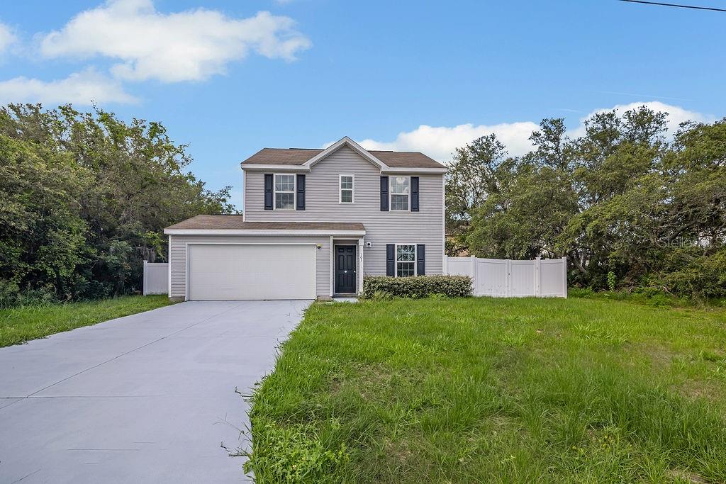 Experience the charm of this 3-bedroom, 2.5-bathroom home with an inviting open floor plan that bathes the living spaces in natural light. Enjoy the privacy provided by mature trees on both sides of the property, creating a serene retreat. The fenced-in yard offers plenty of space for relaxation or play. Don’t miss the opportunity to make this beautiful home your own!
