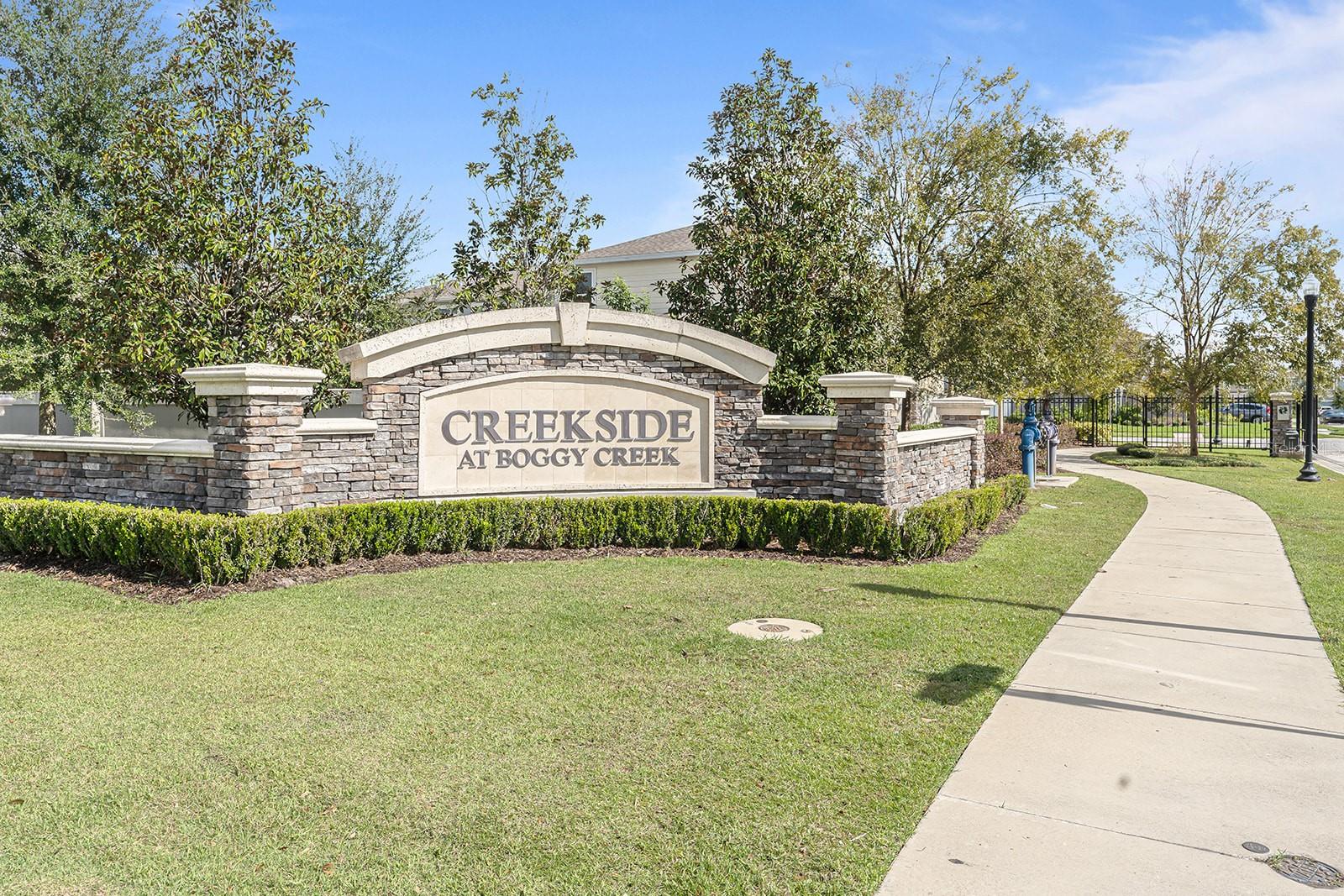 CREEKSIDE AT BOGGY CREEK - Residential Lease