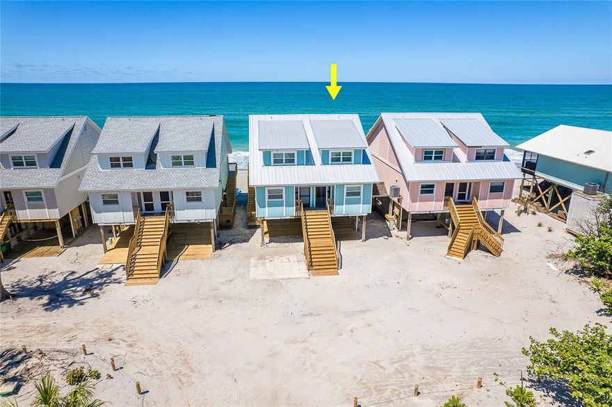 Updated 2 bedroom 2 and 1/2 bath townhouse in Colony Don Pedro directly on the Gulf of Mexico.  Updates include granite countertops in kitchen and bathrooms, wood cabinets, luxury vinyl plank flooring in the living are, carpet on stairs and bedrooms, newer appliances, impact windows and sliders, new paint and new roof.  Being sold furnished.  New stairs and deck, ac and plumbing replaced after hurricanes. Association amenities include, community pool, tennis and boat dockage. They are currently in the process of being repaired.  Don Pedro-Knight-Palm Island is a bridgeless, barrier island situated between Ft. Myers/Naples to the south and Sarasota/Tampa to the north. Accessible only via private boat or a 4 minute car passenger ferry ride.  You can walk the uncrowded beaches searching for shells and shark's teeth, watch the glorious sunsets, go paddle boarding, kayaking, fishing and much much more. Buy you slice of island paradise today!!!!!