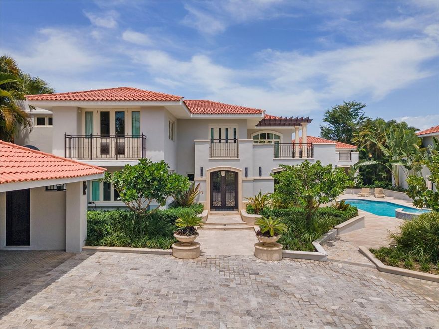 Located in the highly sought-after Dorado Beach East, this classic contemporary residence offers an elegant layout designed for comfortable living and effortless entertaining. The home features 5 bedrooms, each with its own en-suite bathroom, including a spacious primary suite with a private office area.

The interior layout includes a family/TV room, a bright sunroom highlighted by a striking green wall, and a well-appointed kitchen with a cozy breakfast nook. Adjacent to the kitchen, an additional bedroom and bath provide an ideal setup for staff quarters, a nanny’s room, or a private home office—adding flexibility to the home’s layout. The open-concept living and dining areas flow seamlessly to the outdoor spaces, creating a natural extension of the home.

The outdoor setting is a true highlight, featuring a covered terrace with beautiful golf course views, a pool with jacuzzi, and a pool house with a bar area—perfect for entertaining. The expansive patio, enhanced by a decorative fountain and lush landscaping, offers a serene environment ideal for relaxing or hosting guests. A tranquil pond further enhances the property’s sense of privacy and connection to nature.

Additional features include a power generator, water cistern, and solar water heater, providing comfort and reliability year-round.

Available for rent. Showings by appointment only.