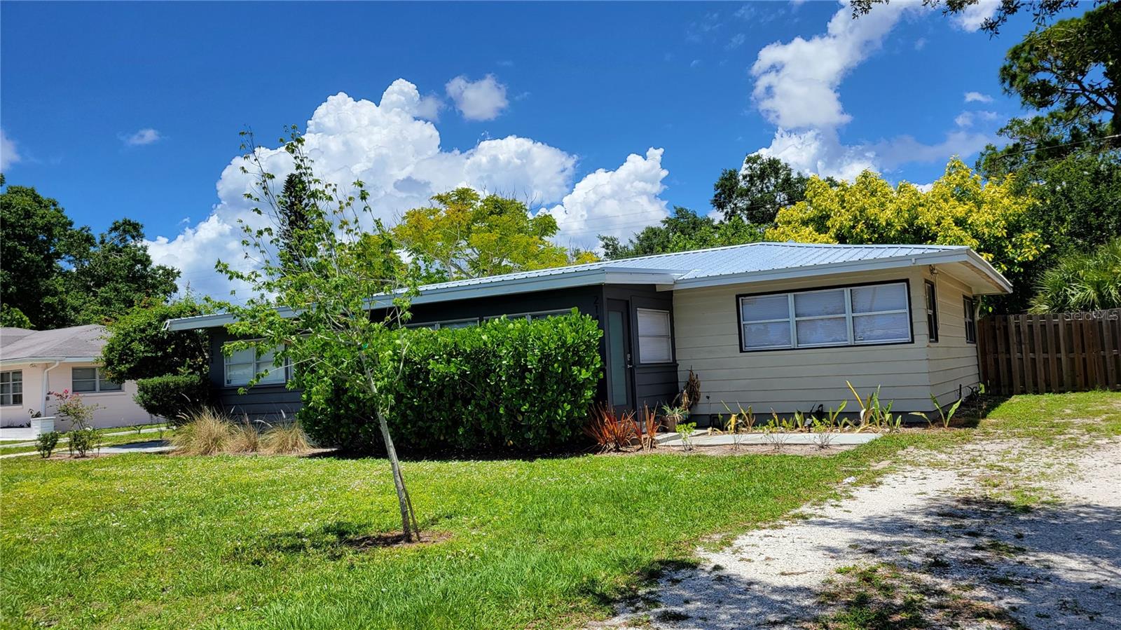Annual UNfurnished What a great place to call home! Unfurnished half duplex in great location downtown Sarasota near Payne Park and the Legacy Trail. This unit has 2 bedrooms, 1 bathroom and terrazzo floors so NO CARPETING. There is a utility closet off back patio with extra storage and is home to your laundry room with full size washer and dryer. This home also comes with a carport that you access from the left side of the building. The property has just been painted and is now ready for you. This home is downtown and on the dead end street so it is a nice and peaceful place to live yet close to everything. CALL TODAY!