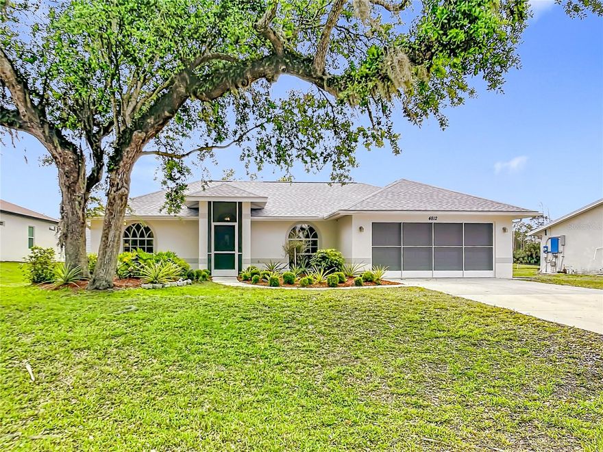 THIS HOME HAS IT ALL!! This charming 2-bedroom, 2-bath POOL home in North Port offers peace of mind with numerous updates throughout—just bring your personal touches and make it your own! SOLD TURN-KEY FURNISHED!! (less some personal/sentimental items) Major improvements include a roof (2022), A/C system (2019), and full re-pipe (2016). The septic system was replaced in 2016, adding to the home’s long-term value and reliability. Recent updates continue to impress pool resurfaced (2019), pool pump replaced (2021), and pool cage re-screened and repaired (2022). The home also features exterior paint (2023) and interior paint (2024) for a fresh, updated feel. In 2025, enhancements include new carpet, attic insulation, two new toilets, and a new front entry screen enclosure. PLUS, over $40,000 in ANDERSON IMPACT HURRICANE WINDOWS installed on May 5, 2026, along with a new HURRICANE IMPACT garage door (2026), garage screen slider (2026), and pool light replacement (2026). This home truly has it all—major systems updated, big-ticket items addressed, and room to customize to your taste. Enjoy Florida living with your own private pool in a quiet North Port location.