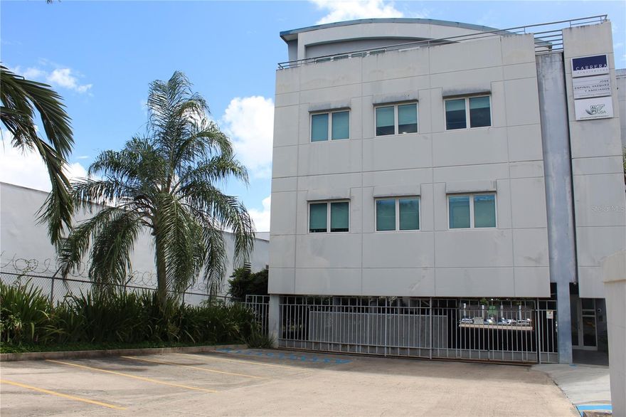 Exceptional Income-Producing Commercial Building | Guaynabo, PR

Rare opportunity to acquire a fully leased, three-story commercial building in the heart of Guaynabo — one of Puerto Rico's most sought-after business corridors. This property is generating immediate rental income from day one, making it an outstanding investment for those seeking a stabilized, cash-flowing asset.

The building features 10 offices of varying sizes across three floors, offering flexibility to accommodate a diverse mix of tenants ranging from professional services to boutique businesses. The current full occupancy speaks to the strong demand for quality commercial space in this prime location.

A standout feature of this property is the private covered parking situated at ground level beneath the building — a premium amenity that is highly valued by both tenants and their clients, and a key driver of tenant retention.
For the owner-user, this building presents a compelling conversion opportunity. The layout and scale are ideally suited for a medical office complex, a professional services firm, or a corporate headquarters. With 10 individual office suites already in place, minimal build-out would be required to activate any number of specialized uses.

There is simply nothing comparable currently available on the market. Whether you are a seasoned investor looking to add a turnkey income property to your portfolio, or an operator ready to establish a flagship location in one of Puerto Rico's premier municipalities, this building delivers on all fronts.

Highlights:
3-story commercial building | Guaynabo, PR
10 offices of varying sizes
100% occupied — immediate income generation
Private covered parking at ground level
Ideal for investors or owner-users
Exceptional medical office conversion potential
No comparable product currently on market