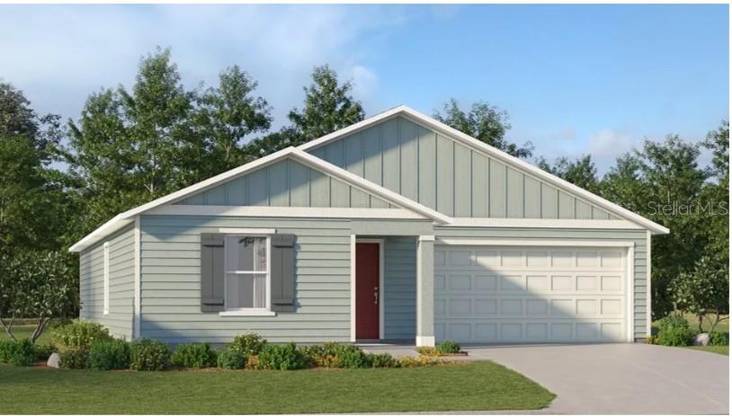 This new single-level home boasts a low-maintenance layout. Off the foyer, an open-concept floorplan combines the kitchen with the living and dining areas, and a convenient patio offers seamless indoor. Three bedrooms are tucked away to the side of the home, including the luxe owner’s suite in a private back corner. Be part of a masterplan community located in a growing prime location with one-of-a-kind homes and proximity to medical facilities, shopping, dining, and outdoor transitions.