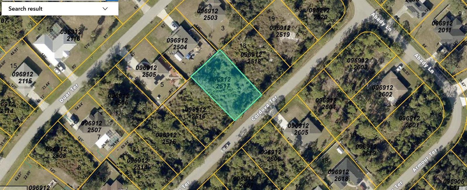 Build your future in one of Southwest Florida’s fastest-growing cities! This .23-acre lot on Cordova Terrace is ideally situated on a quiet residential street in North Port, offering power access at the road and plenty of room for your custom home. Located in a peaceful neighborhood with no HOA, you'll enjoy easy access to I-75, top-rated schools, shopping, dining, and North Port’s popular outdoor amenities—including Warm Mineral Springs and Wellen Park. Whether you're ready to build now or invest for the future, this lot is a solid choice in a thriving community.