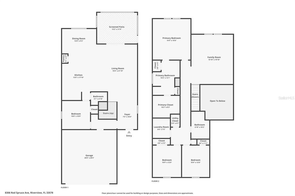 Photo of 8306 Red Spruce Avenue, Riverview, FL 33578 (MLS # TB8364694)