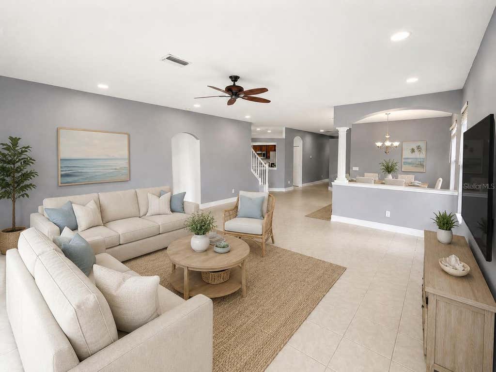 Photo of 15430 Lake Bella Vista Drive, Tampa, FL 33625 (MLS # O6435127)