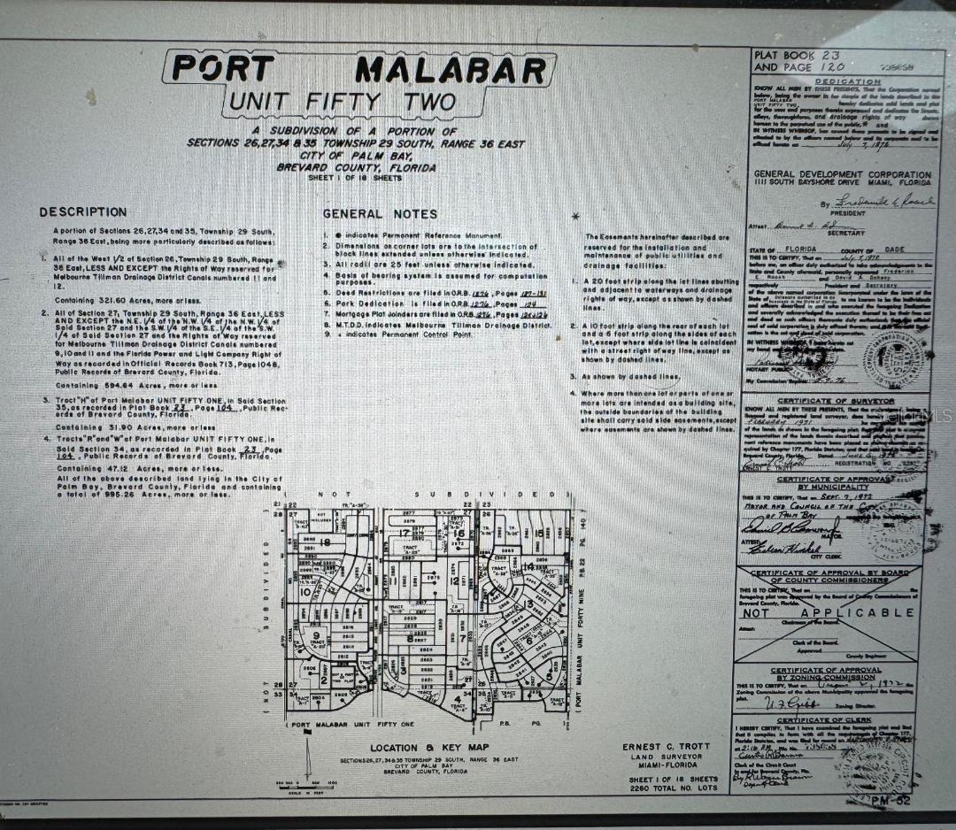 PORT MALABAR UNIT 52 - Land