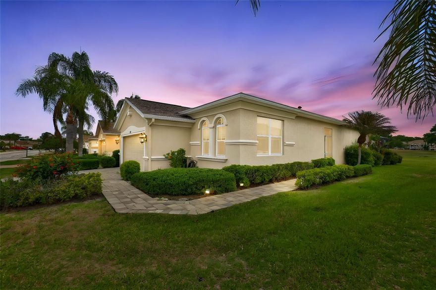 Welcome home to true Florida living!  This beautiful Plumeria Model home comes with your own HEATED POOL on the on the 6th FAIRWAY of the PRIVATE CALOOSA GOLF AND COUNTRY CLUB!  This inviting residence situated at the end of a PRIVATE CUL-DE-SAC in the coveted Azalea Trace, offers a spacious and functional floor plan with abundant natural light, comfortable living areas, and a relaxing Florida lifestyle. The kitchen features ample cabinetry and workspace, flowing seamlessly into the dining and living areas-perfect for everyday living and entertaining.  The desirable split floor plan offers enhanced privacy and comfort, with the primary suite thoughtfully separated from the guest bedroom-ideal for visitors, multigenerational living, or a quiet retreat for homeowners. The spacious primary suite is well equipped with a large walk-in closet, dual sinks, and a private water closet.  The versatile third room can easily serve as a home office, hobby space, or additional sleeping area for guests.  NOTABLE FEATURES: 2022 ROOF, 2018 HVAC, 2018 WATER HEATER, EXTERIOR PAINTED 2025, PAVER DRIVEWAY, CROWN MOLDING THROUGHOUT THE HOME, 220 EV CHARGER IN GARAGE, ELECTRIC HEAT PUMP POOL. Living in Sun City Center creates the retirement you've always desired!  With over 100+ social activities, and clubs, there is always something to do! Multiple pools, Pickleball, Softball, Volleyball, Dog Park, Fitness, and MUCH MORE!  Don't delay! Call for your private showing today!