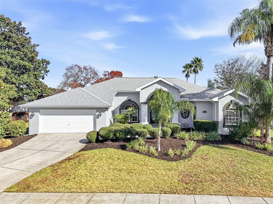 Built by the highly regarded Palmwood Homes, this impeccably maintained, one-owner residence is a rare find in the sought-after Pristine Place community of Hernando County. From the moment you arrive, it's clear this home has been lovingly cared for--spotless, pet-free, and meticulously maintained throughout. Step through the elegant double-door entry and feel instantly at home. Sunlight fills the interior, highlighting the home's thoughtful layout and pristine condition. Offering three spacious bedrooms, two baths, and a versatile office that easily doubles as a fourth bedroom, home gym, or flex space, this home adapts beautifully to your lifestyle. The heart of the home opens seamlessly to a beautiful pool and expansive screened lanai, creating a true Florida oasis. Enjoy tranquil pool views from all main living areas, perfect for both everyday living and entertaining. Whether hosting guests or unwinding after a long day, this private outdoor retreat delivers effortless comfort and style. The oversized 29x20 garage provides ample space for vehicles, storage, or hobbies, while recent updates add peace of mind, including a new roof (2022), new A/C (2019), an updated refrigerator, and a new garage door, tracks, and opener, as well as a brand-new water heater, and a new Wi-Fi thermostat. Lush landscaping and a full irrigation system enhance the home's curb appeal and reflect the pride of ownership found throughout. Competitively priced for its superior condition, quality construction, and desirable setting, this home offers exceptional value in today's market. It's the kind of property that belongs at the top of your must-see list--move-in ready, impeccably maintained, and designed for effortless Florida living. Ideally located, this home is convenient to local medical facilities, shopping, and restaurants, while also offering easy access to a wider Florida lifestyle--just a short drive to Tampa's vibrant nightlife, all that Orlando has to offer, and some of Florida's most beautiful beaches. Bring your belongings, unpack, and start enjoying the lifestyle you've been waiting for in paradise.
