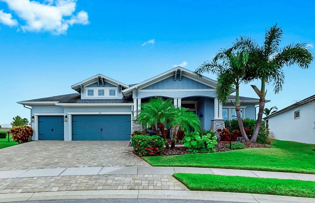 Photo of 6951 Crestpoint Drive, Apollo Beach, FL 33572 (MLS # TB8469614)