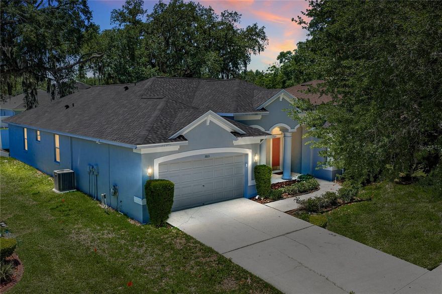 Welcome to this spacious 4-bedroom, 3-bath pool home nestled in the established and desirable community of Valrico Lake.  From the moment you step inside, you're greeted by a formal living space perfect for quiet conversation or welcoming guests.  The formal dining room creates an elegant setting for hosting dinners and special occassions. The heart of the home features a thoughtfully designed open-concept kitchen that flows seamlessly into the great room, offering a comfortable and connected layout ideal for both everyday living and entertaining.  Designed with privacy and functionality in mind, the secondary bedrooms are situated on one side of the home ideal for family, guests or even a home office.  The primary suite is tucked away on the opposite side, creating a peaceful and private retreat.  Step outside to your own private oasis. The screened-in-lanai showcases a built-in pool providing an inviting space to relax or host gatherings. Whether its weekend barbeques or quiet evenings poolside, this backyard is made for enjoying Florida living year-round. Recent upgrades include the following: Roof 2025, HVAC and Ducts 2025, Washer and Dryer 2025, New Pool Pump 2025, offering added peace of mind. Contact me today to schedule your private showing.